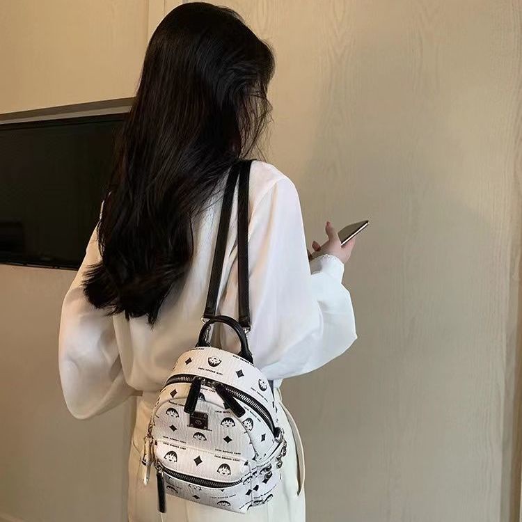 Ba Lô. Ba Lô Nhỏ In Hình Maruko x Nanfeng 2022 Thời Trang Mùa Hè Cho Nữ