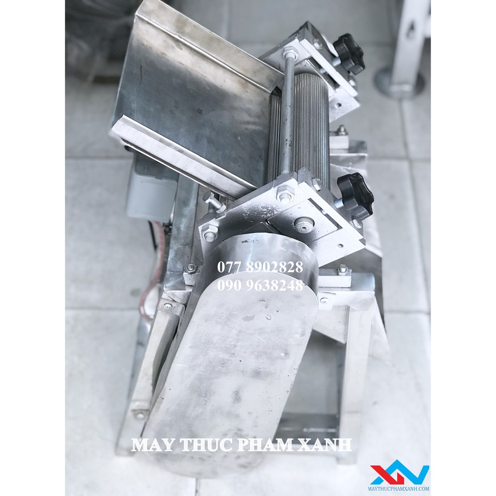 máy cán chân nấm hương, cán thịt, ép thịt bò, khô bò, khô mực nướng