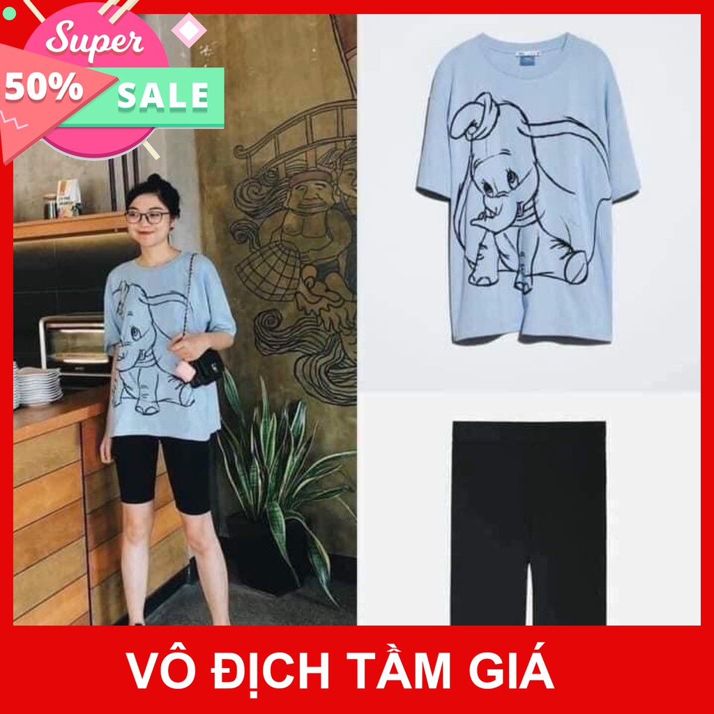 (Sỉ Tận Gốc) Quần Legging Lửng Siêu Co Dãn Mix Áo Phông, Sơ Mi, croptop