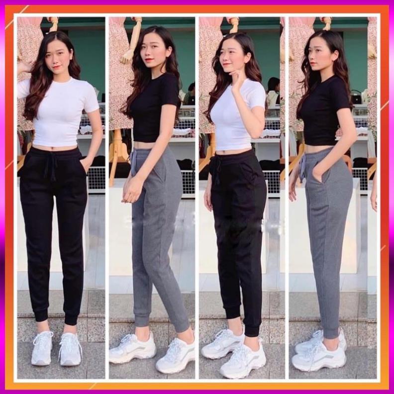 QUẦN JOGGER LEN TĂM CAO CẤP - DÀY DẶN - CO DÃN TỐT [ VIDEO THẬT | BigBuy360 - bigbuy360.vn