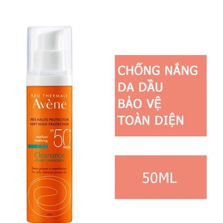Kem chống nắng Avene Dry Touch Fluide SPF50+ 50ml chính hãng
