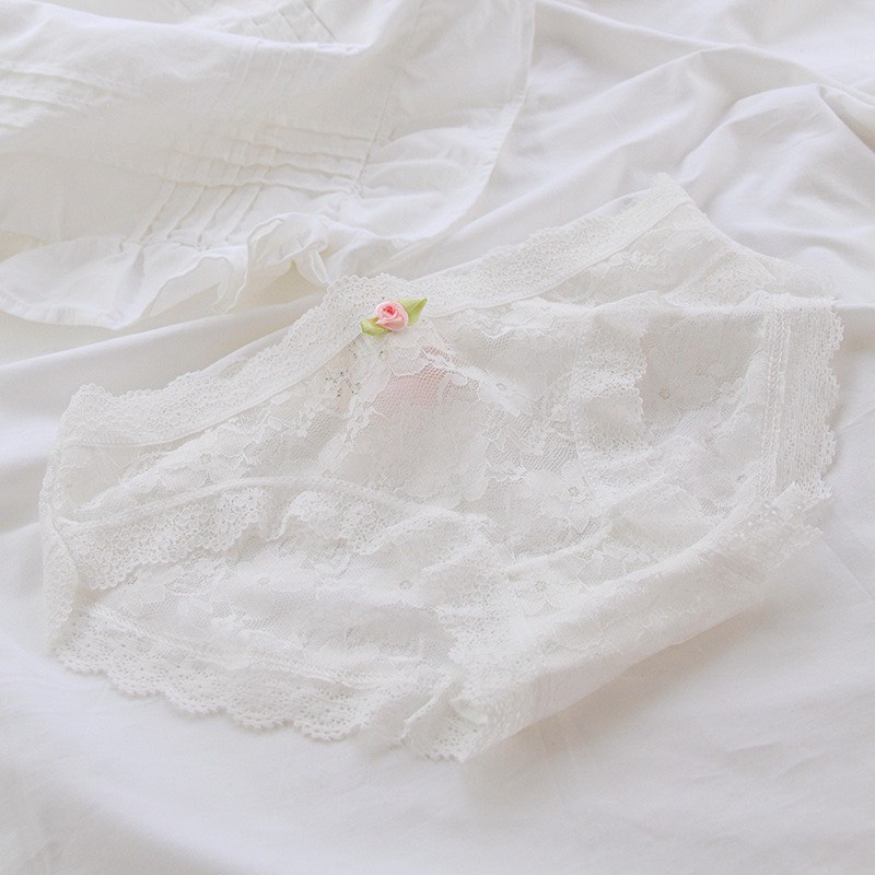 Quần Lót Ren ❤️FREESHIP❤️ Quần Lót Ren Nữ Đẹp xuyên thấu sexy viền tầng điệu đà tôn dáng A29