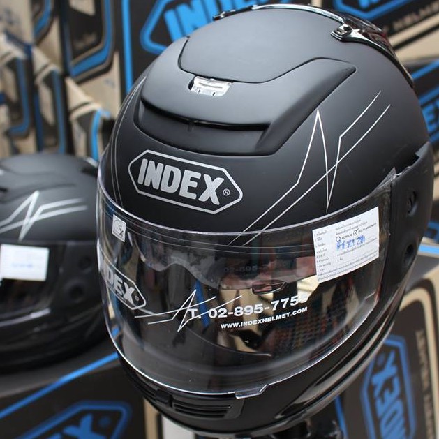 Mũ bảo hiểm Fullface INDEX 811 MADE IN THAILAND - 2 KÍNH CHÍNH HÃNG
