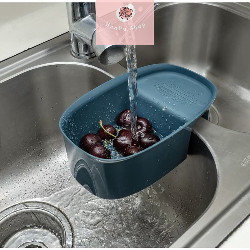 Khay nhựa lọc rác cho bồn rửa chén , khay đựng thức ăn thừa tiện dụng