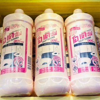 [chính Hãng] Tẩy Toilet OKAY Thái Lan - Thể tích: 960ml / chai.