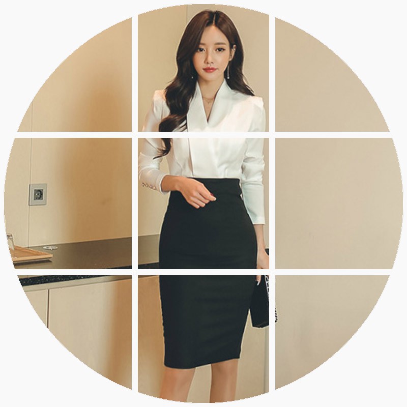 [ xả kho ] HS Chân váy bút chì chất UMI loại 1 xẻ sau cạp khóa, 3 size