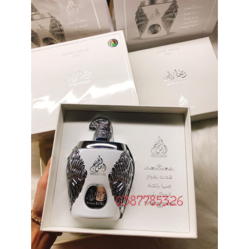 MẪU MỚI - Nước hoa Dubai đại bàng trắng