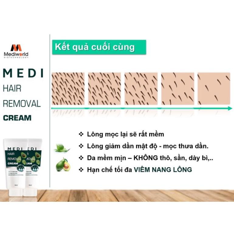 Wax lông, kem tẩy lông Medi Hair Removal Cream của Mediworld