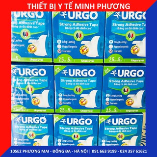 Băng dính cuộn URGO vải lụa y tế