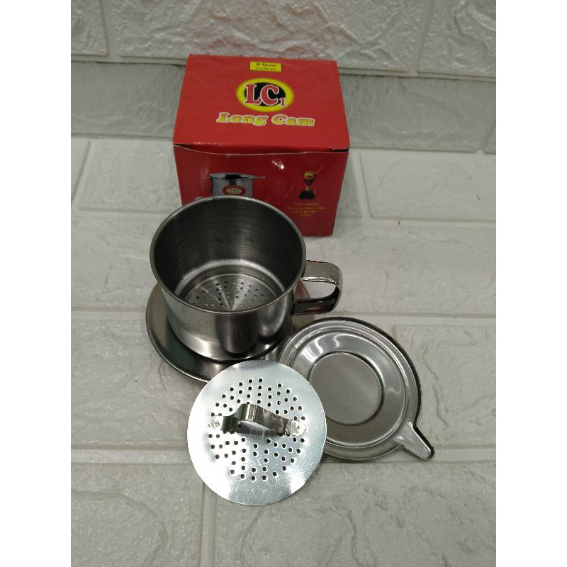 Phin pha cà phê bằng inox Coffee sáng bóng các size 6,7,8,9