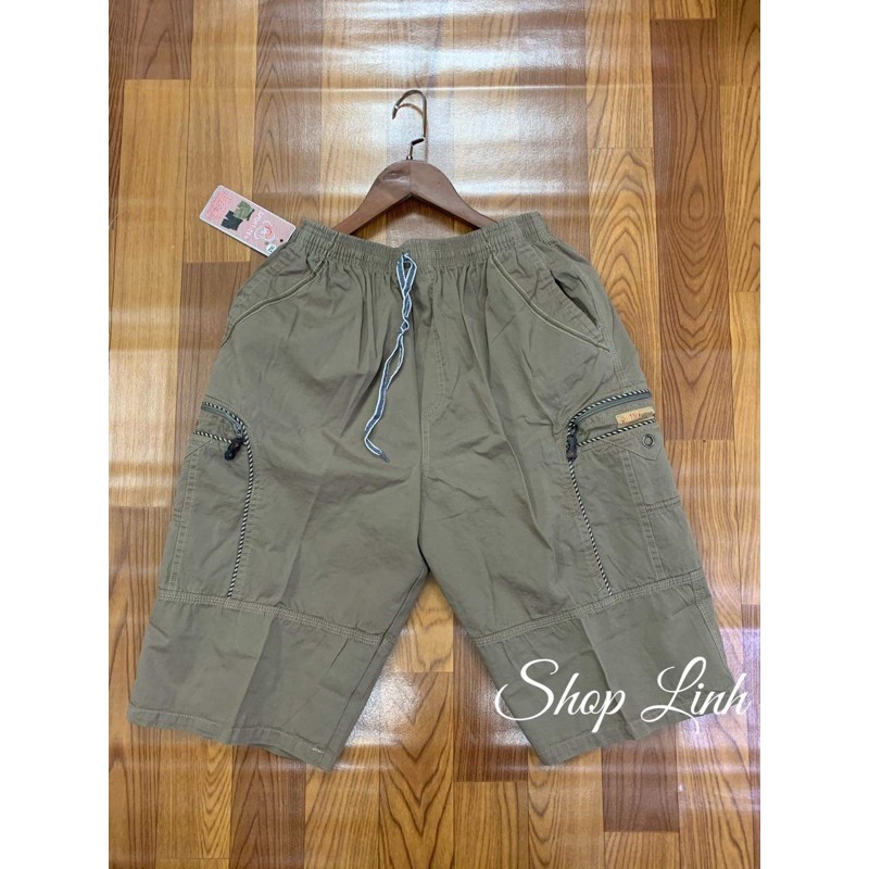 Quần lửng lưng thun túi hộp nam