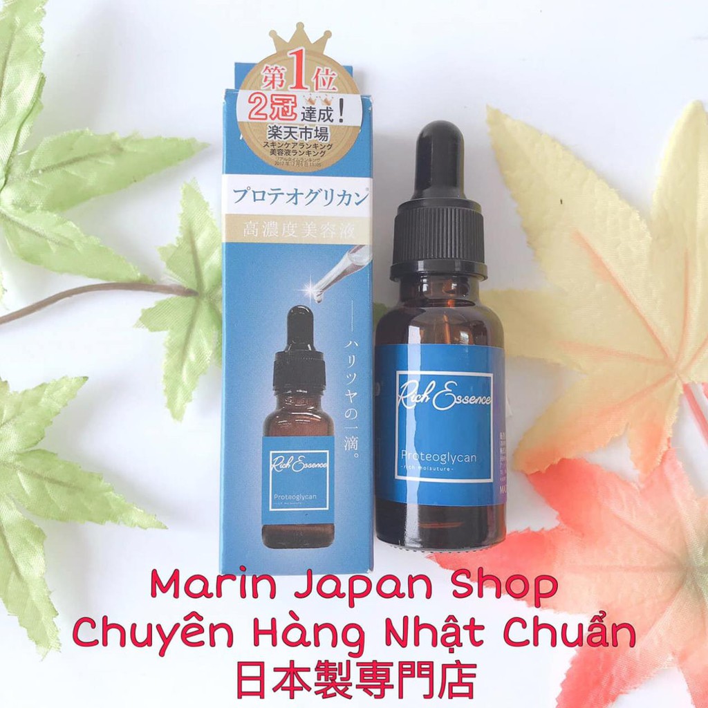 (Sale 450k -->> 189k) Serum dưỡng trắng da từ Proteoglycan , tế bào gốc Human Stem Cells , Fullerenes Nhật Bản
