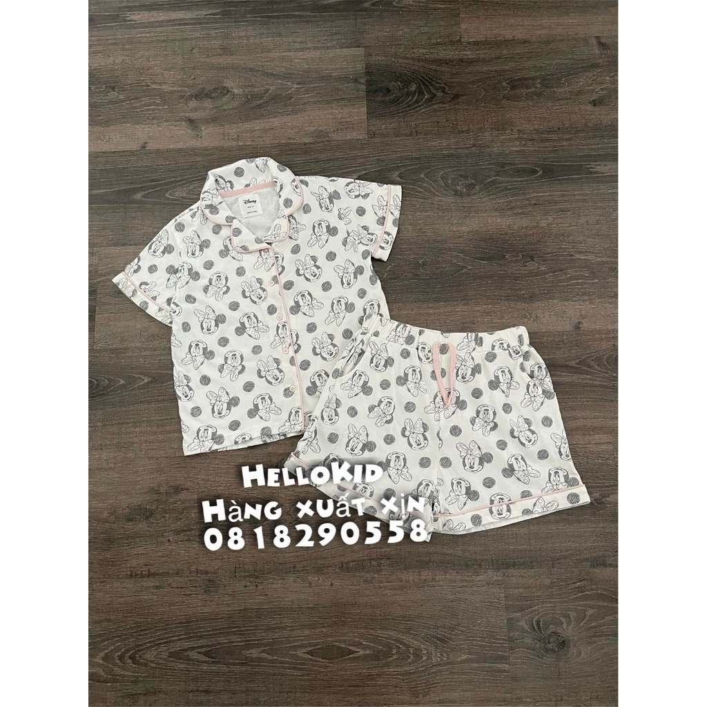 B234 - Bộ PJ nhiều hình Mickey bé gái