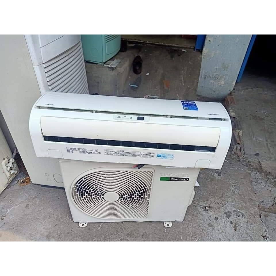 ( DÒNG AUTO CLEAR ) Máy Lạnh Cũ Nội Địa TOSHIBA 1.5 HP Inverter Siêu Tiết Kiệm Điện Cam Kết Zin 100%