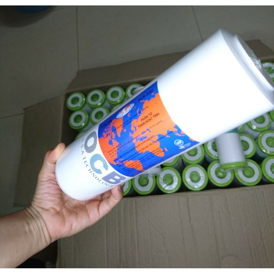 Lõi Lọc Nước PP NESCA Số 1 2 3 Có Đầu Bịt - Cho Máy Lọc Nước RO