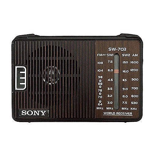 Đài FM Sony SW-703 - Radio &amp; Máy nghe CD
