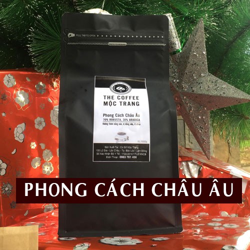 [GIÁ GỐC] 500gr Cà phê Robusta Rang Mộc dạng HẠT/BỘT - Cà phê hạt rang xay mộc pha phin pha máy