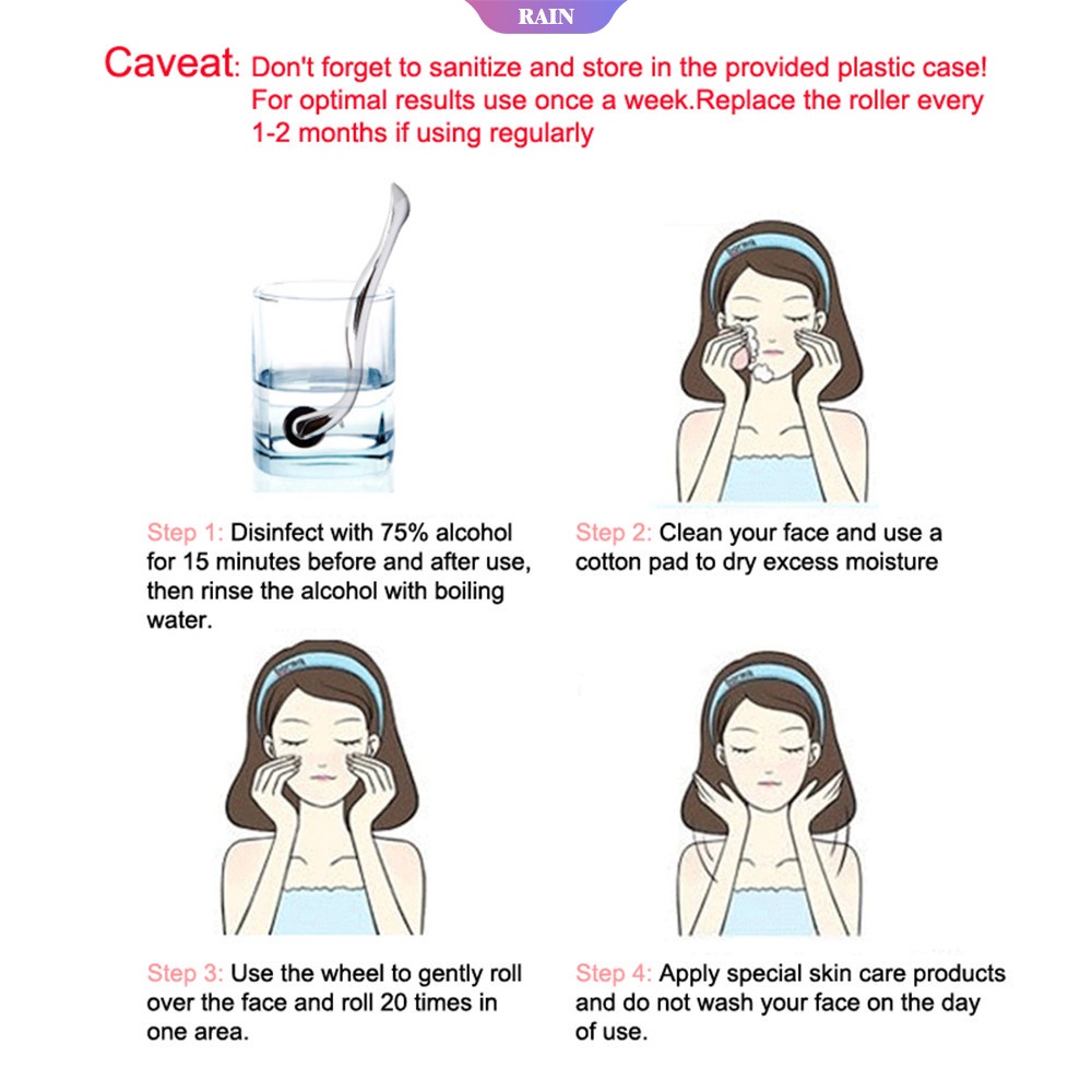 Cây Lăn Kim 540 Micro Chuyên Dụng Kích Thích Mọc Râu/Tóc 0.25/0.5mm