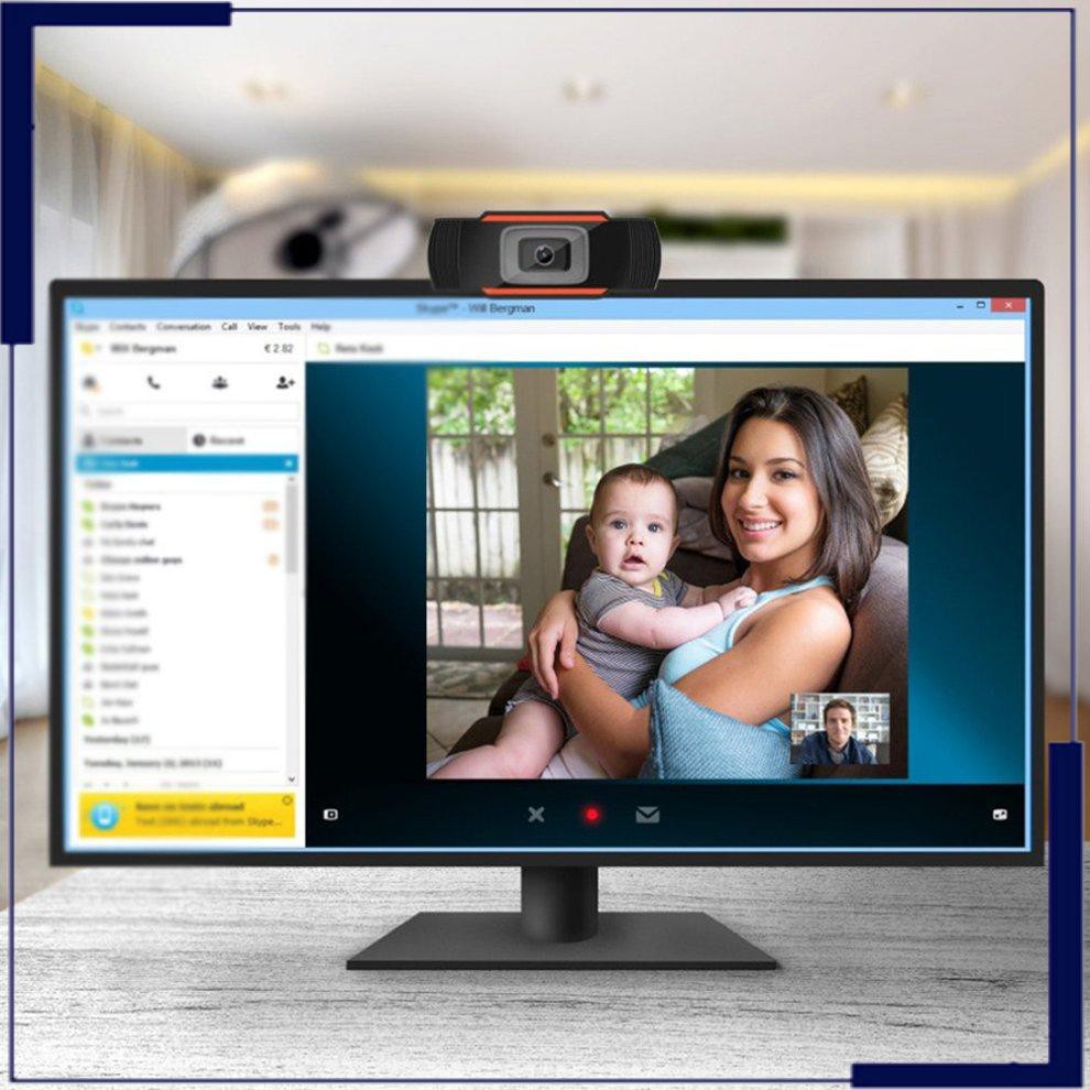 1 Webcam Usb 2.0 Hd 30 Độ 720p Tích Hợp Micro Cho Pc | BigBuy360 - bigbuy360.vn