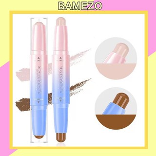 Bút tạo khối Bamezo bút che khuyết điểm hai đầu cho nữ cực tiện lợi BT11