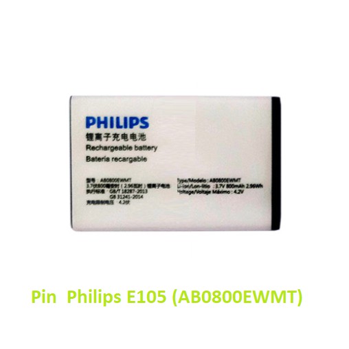 Pin Philips E105 / AB0800EWMT