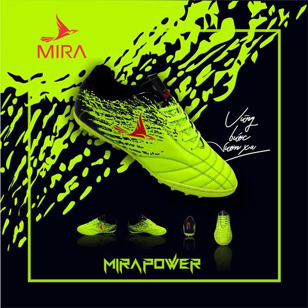 Giày Mira Power TF - Dạ quang