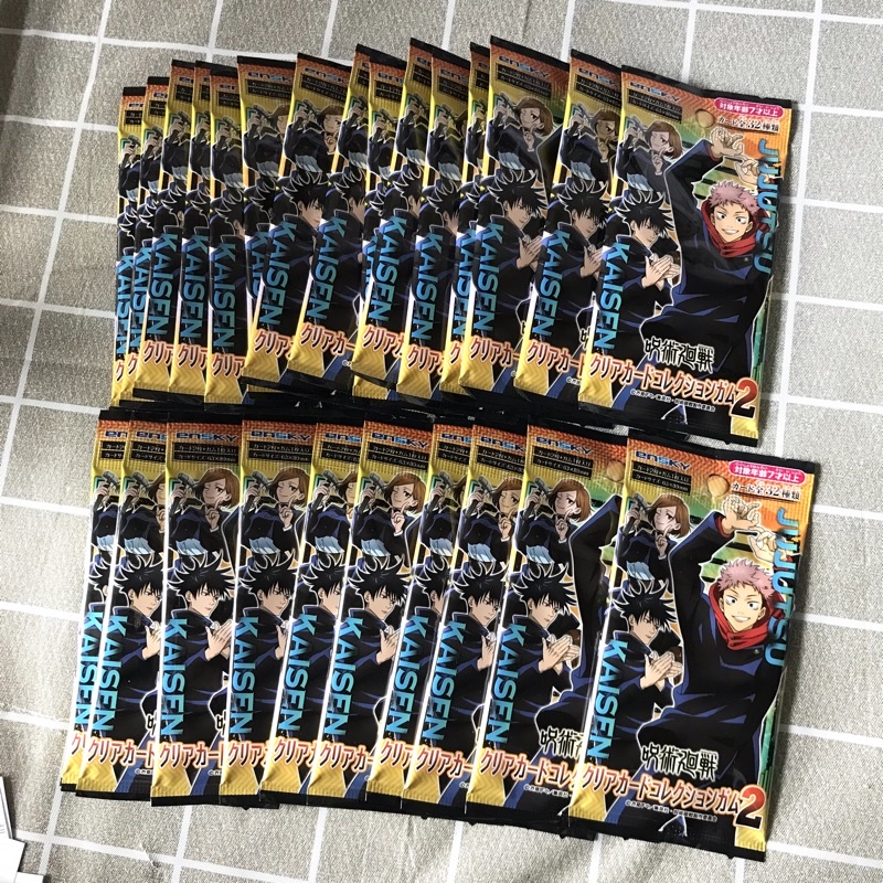 Pack random thẻ nhân phẩm Jujutsu Kaisen 2 - Chú thuật hồi chiến