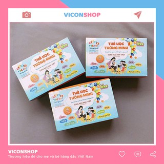 Bộ Thẻ Học Thông Minh 416 Thẻ 16 Chủ Đề Tiếng Anh Tiếng Việt Cho Bé