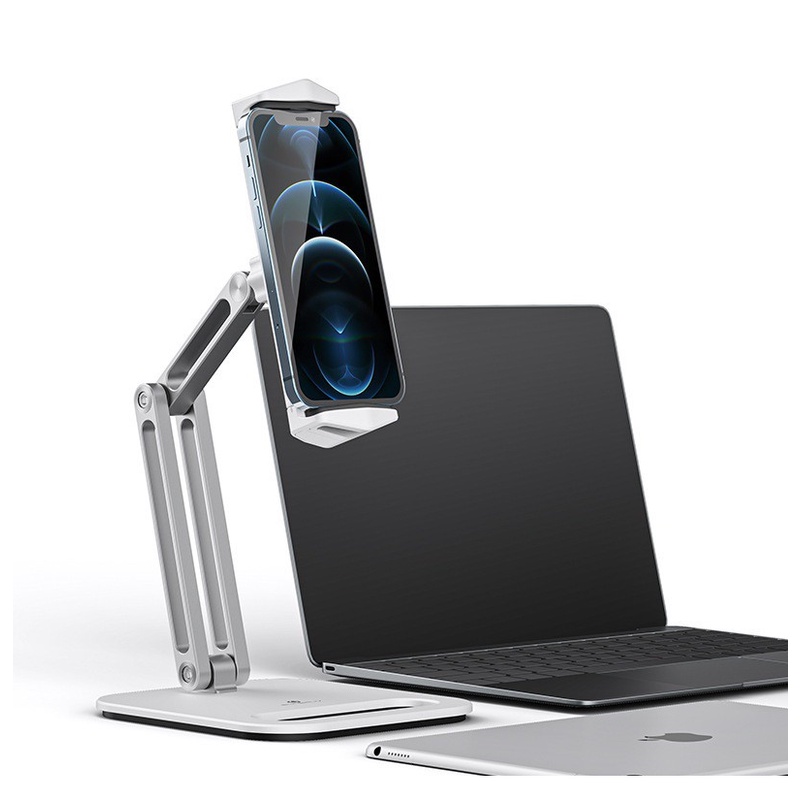 Giá đỡ máy tính bảng dạng kẹp và xoay 360 độ cho máy tính bảng điện thoại, tablet (iphone, Ipad, Surface, Samsung).