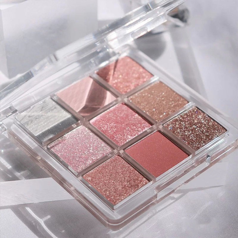 Bảng phấn mắt Dikalu tông lì và ánh ngọc trai lấp lánh dễ trang điểm | BigBuy360 - bigbuy360.vn