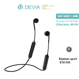Tai nghe bluetooth không dây Thể thao DEVIA Smart Series pin sử dụng liên tục 8h hàng chính hãng bảo hành 1 năm