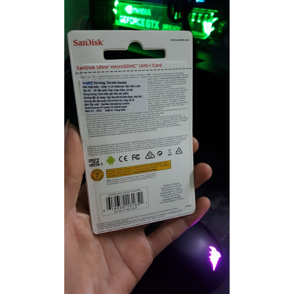 Thẻ Nhớ MicroSDHC SanDisk Ultra 533X 32GB 80MB/S Hãng phân phối chính thức | BigBuy360 - bigbuy360.vn