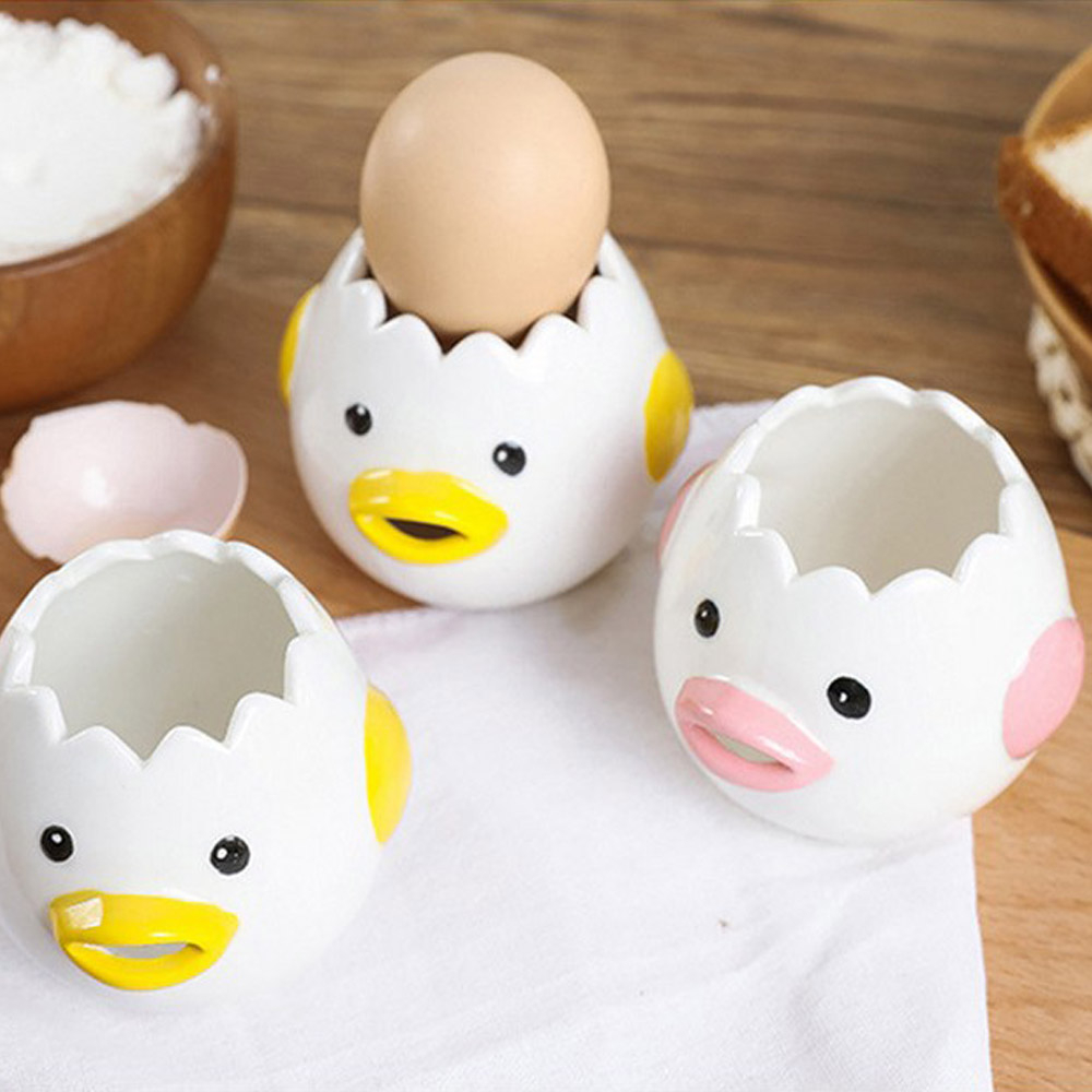 Dụng Cụ Tách Lòng Đỏ Trứng Gà Sáng Tạo