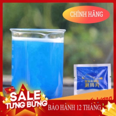Viên Sủi Nén Pha Nước Rửa Kính xe con tiện tích (1 Viên = 4L Nước)