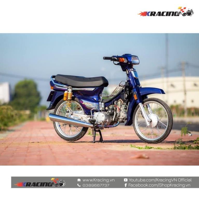 Bộ 4 Tán Chân Phuộc Salaya Cho Dream Kèm Lông Đền Nhôm Đỏ Kitaco 123