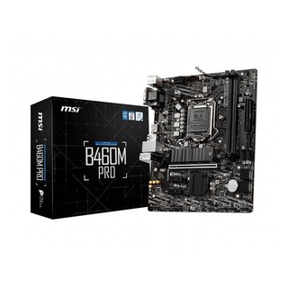 Bo mạch chủ / Mainboard MSI B460M PRO (Intel B460, Socket 1200, m-ATX, 2 khe RAM DDR4)