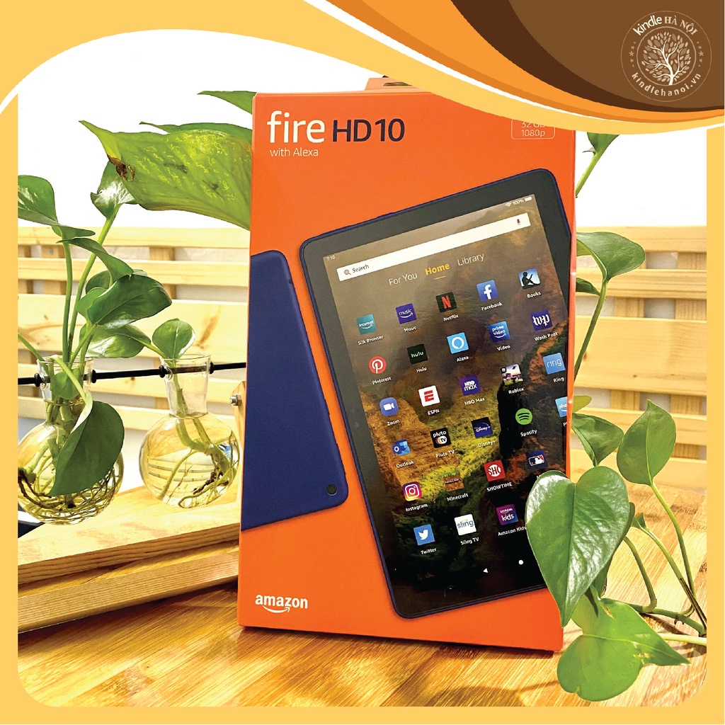 NEWSEAL 100% | Máy tính bảng Kindle Fire HD 10 11th 2021 chính hãng nhập khẩu USA, Japan | BigBuy360 - bigbuy360.vn