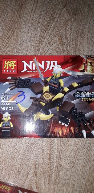 Set 4 hộp lắp ráp Legoninja rồng 31140 trọn bộ