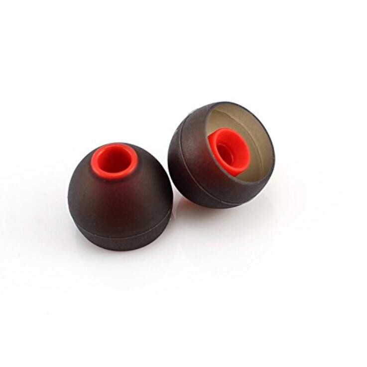 Set 3 cặp nút gắn tai nghe nhét tai bằng silicon màu đen chuyên dụng cho Jbl T180 T280A T380A E10