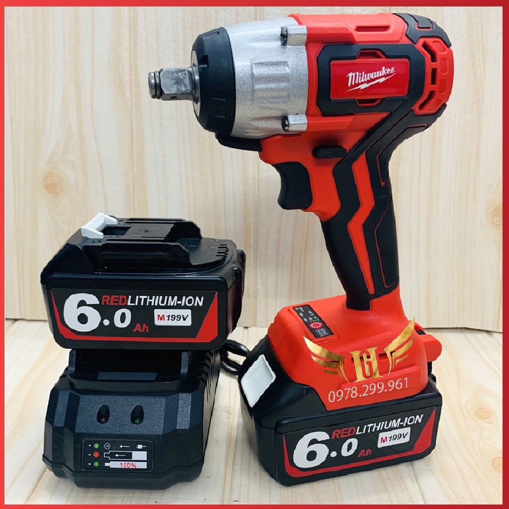  Máy Siết Bulong Không Chổi Than 2 Trong 1 Boss 108Vf