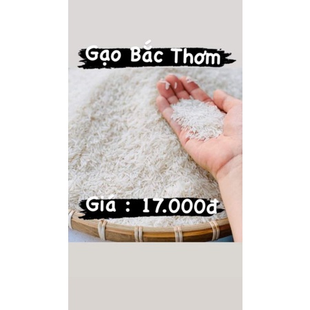 Gạo Bắc Thơm - Dẻo mềm cơm.(Bao 10kg).
