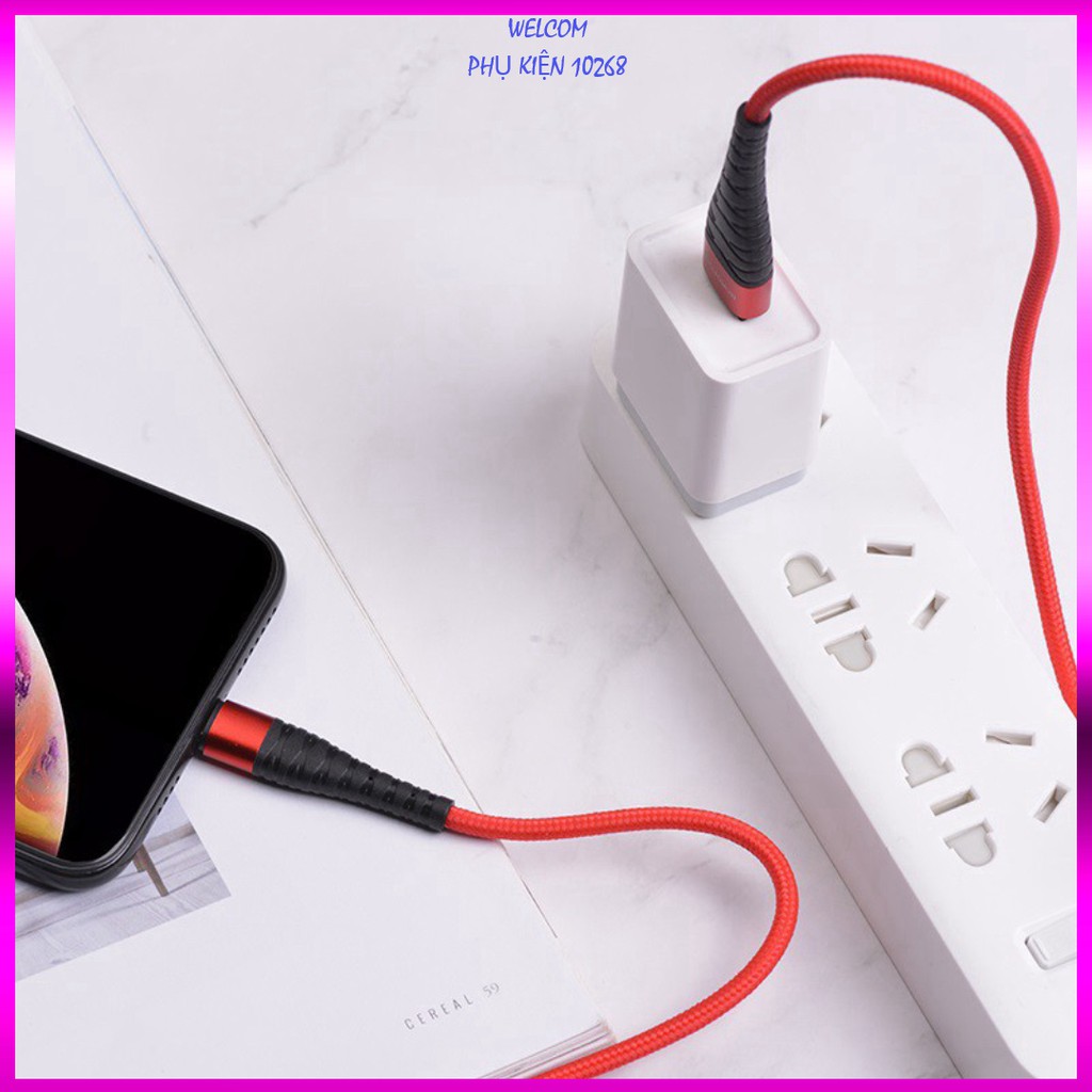 CÁP SẠC LIGHTNING BOROFONE BX32
