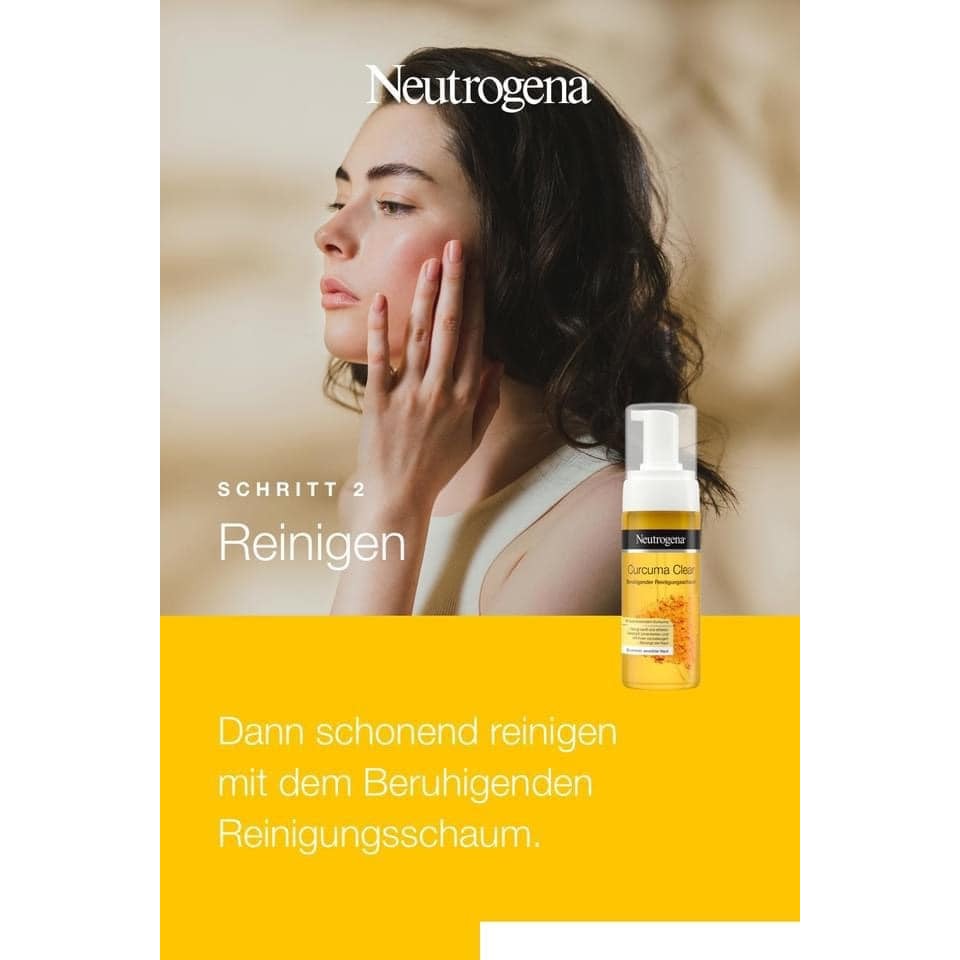 Sữa rửa mặt NGHỆ tạo bọt của Neutrogena. Sản xuất từ tinh chất nghệ, đặc biệt tốt với da đang bị mụn ạ
