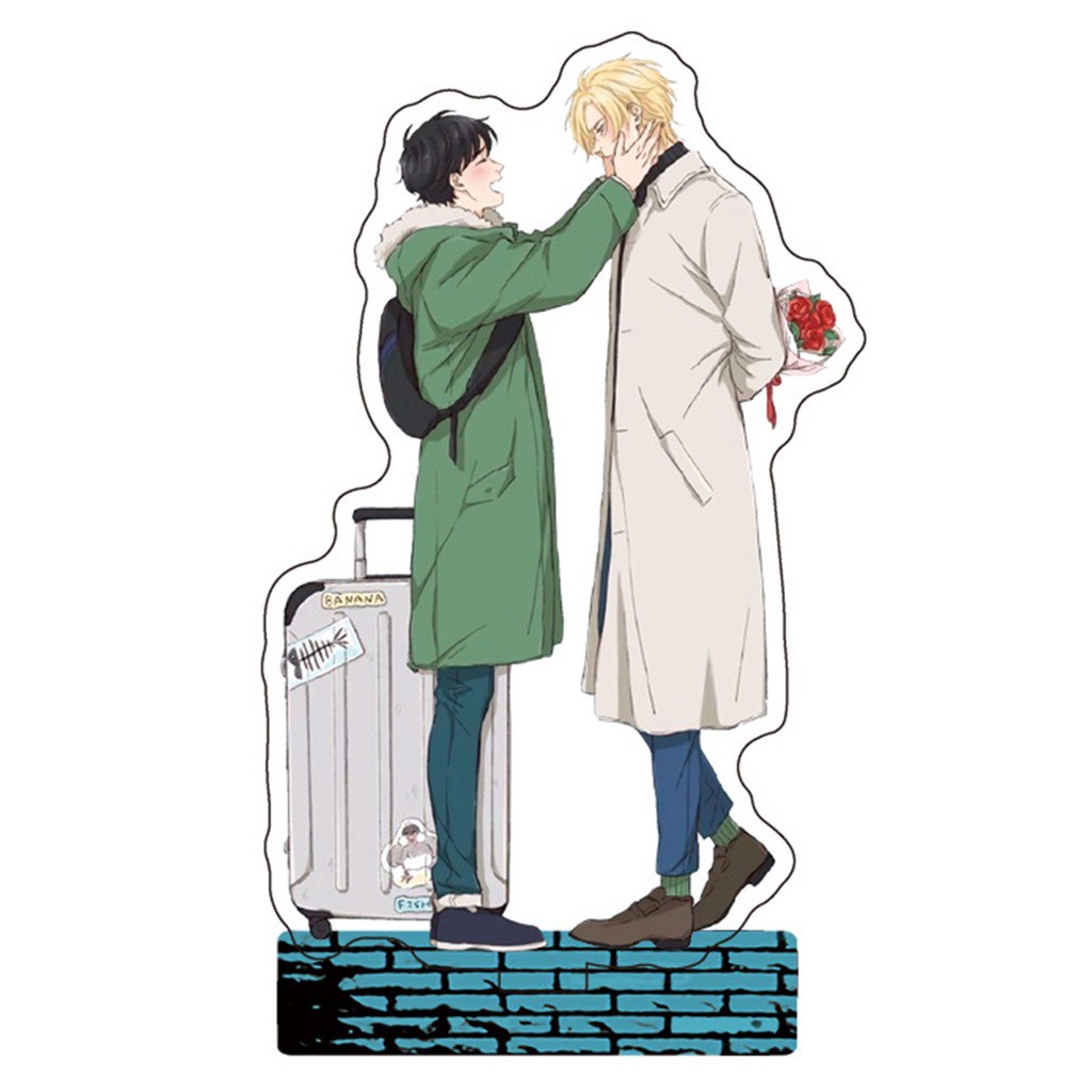 Mô hình đứng nhân vật anime Banana Fish Ash Okumura Eiji chất liệu acrylic dễ thương