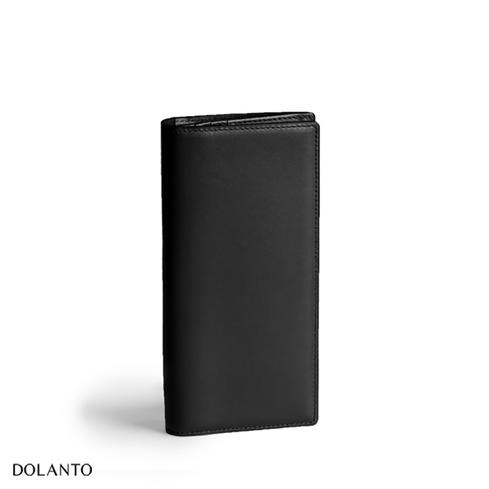 Ví Dài Da PISA Nhập Khẩu Cao Cấp Dành Cho Nam Nữ DOLANTO Bóp Có Ngăn Khóa Kéo Hiện Đại Sang Trọng