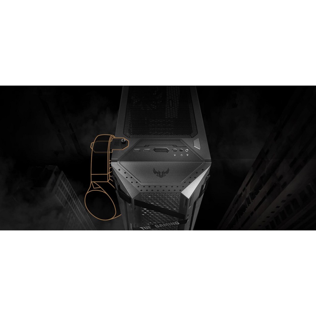 Vỏ Case Asus TUF Gaming GT301 (Mid Tower/ Màu Đen/ Led ARGB)
