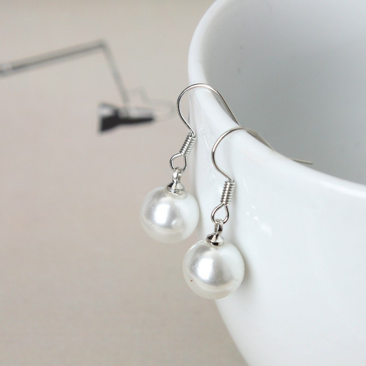 Bông Tai Ngọc Trai Đơn Giản Thời Trang Hàn Quốc Mới