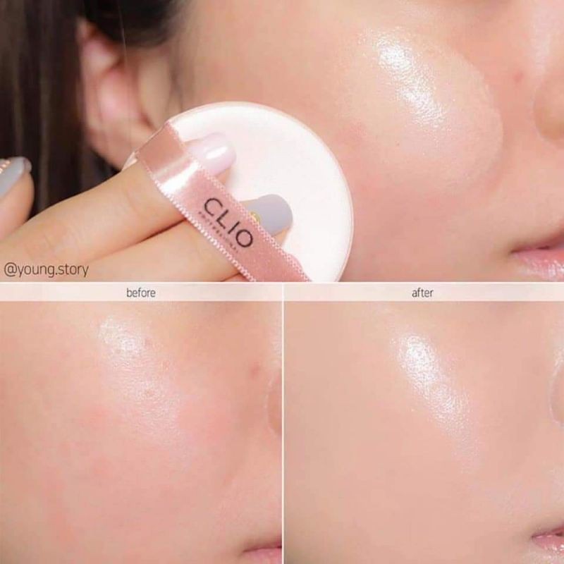 Phấn nước Clio kill cover glow cushion săn sale rẻ