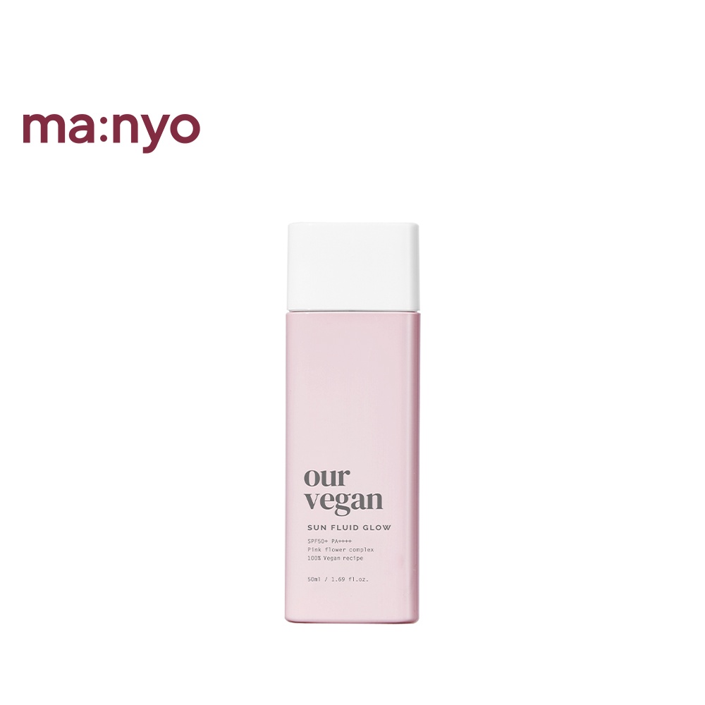 MANYO FACTORY Our Vegan Sun Fluid Glow SPF50+ PA++++ 50ml