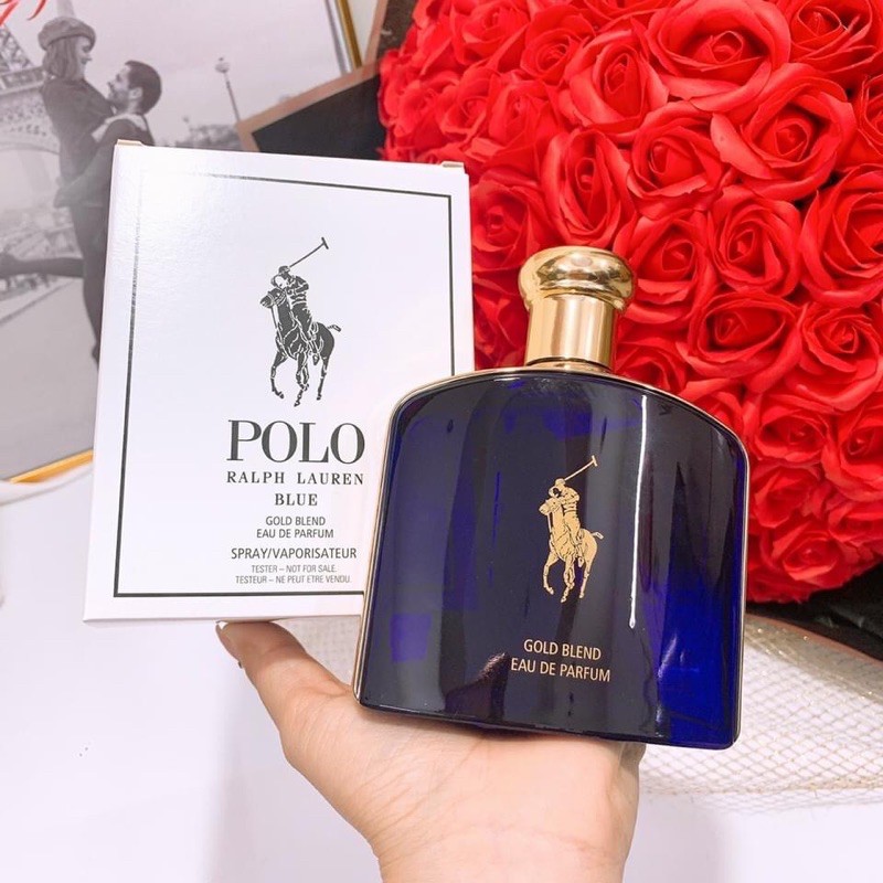 Nuớc hoa Tester Polo Blue Gold Blend EDP 125ml